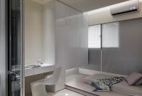 现代简约二居设计效果图