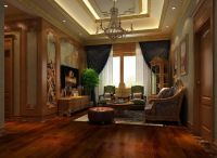 西山壹号院-美式古典-别墅装修