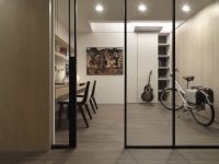 后现代设计120平米三室两厅效果图大全