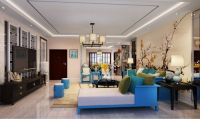 御景园-混搭风格-四居室