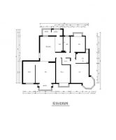 香花畦-现代风格-四居室