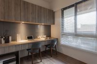 现代自然二居设计装修