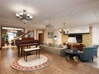 美丽新世界-美式风格-三居室