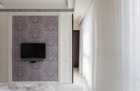 现代时尚130平米三室两厅效果图