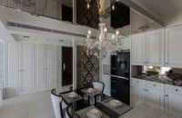 现代时尚130平米三室两厅效果图