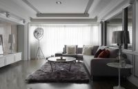 现代140平米装修设计四居效果图