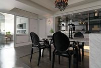 现代140平米装修设计四居效果图