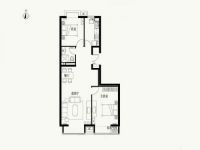 玉泉新城 二居室 中式风格