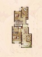 世茂维拉 三居室 现代简约