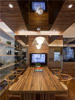 现代两居室家装效果图