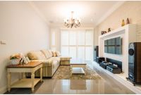 唯美轻美式二居装修设计