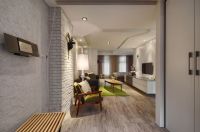 自然简约公寓室内装饰效果图