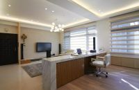 简约现代130平米四居室效果图