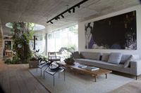 长在房间里的大树 北欧风格别墅设计