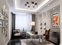 西山艺境-咖色系简约-别墅装修