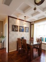 精致美式二居设计装修效果图