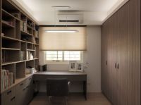 现代家装二居设计效果图