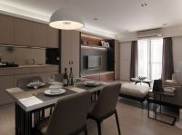 现代家装二居设计效果图