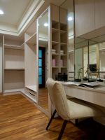 现代家庭三居家装设计效果图