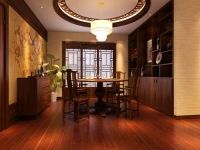丰台军区总装备部-中式风格-五居室