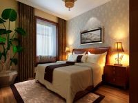 丰台军区总装备部-简中式风格-三居室