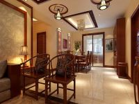 丰台军区总装备部-简中式风格-三居室