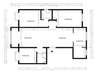 丰台军区总装备部-简中式风格-三居室