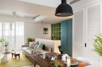 清新混搭二居设计装修