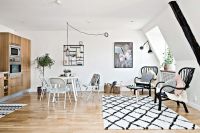 明亮简约北欧风格公寓装修