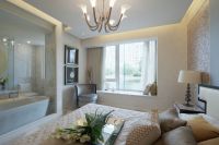 精致现代二居设计效果图