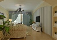 北京华贸城二居室田园