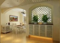 北京华贸城二居室田园