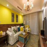 润泽公馆二居美式混搭