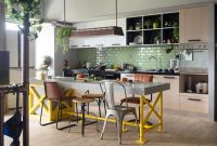 时尚混搭家装二居设计效果图