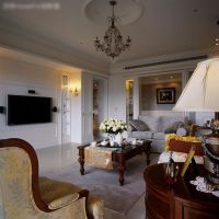 古典欧式风格二居装修展示