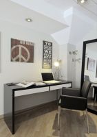 时尚简约北欧复式家居装修效果图