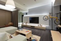 简约家装三居室内装修效果图