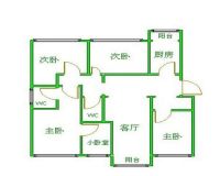 九龙山庄4居室现代简约设计方案