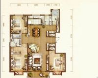 180平中信新城户型设计方案