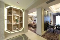 新古典风格三室一厅室内效果图