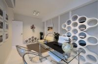 洁净明亮现代四居室装修