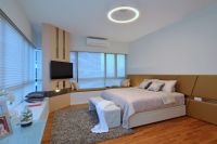 洁净明亮现代四居室装修