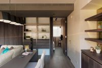 温馨宜家风格二居室效果图