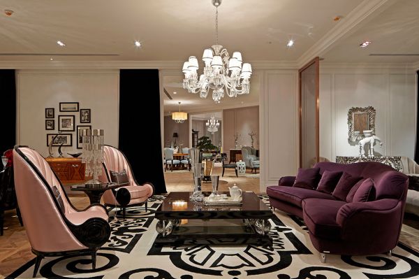 欧式风格别墅室内装饰效果图片