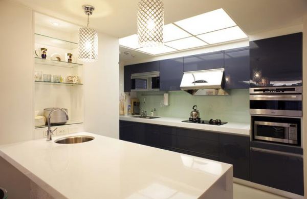 简约现代设计厨房橱柜2015
