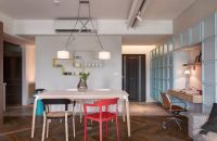 混搭装修四居效果图