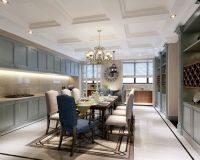 美式风格—百万庄小区 —四居室