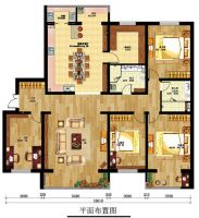 美式风格—百万庄小区 —四居室