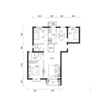 上林溪南区 127平米 现代简欧