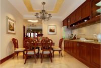 汤泉墅 三居室 简欧风格